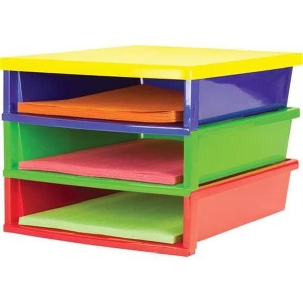 Storex STX61640E01C Quick Stack Construction Paper Organizer, Storex, Mfr#: STX61640E01C